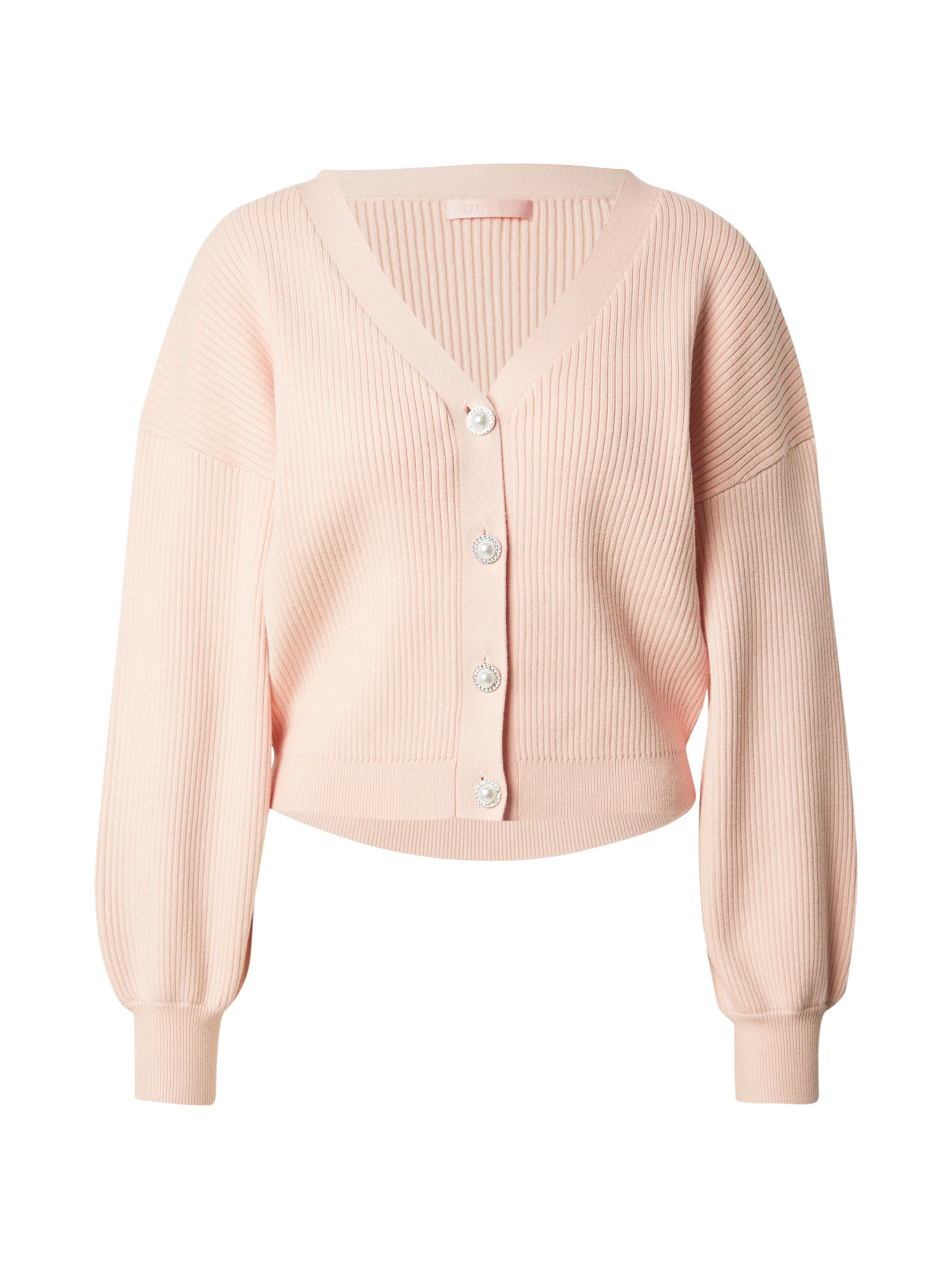 GUESS Strickjacke 'HANNA' in Orange: Vorderseite