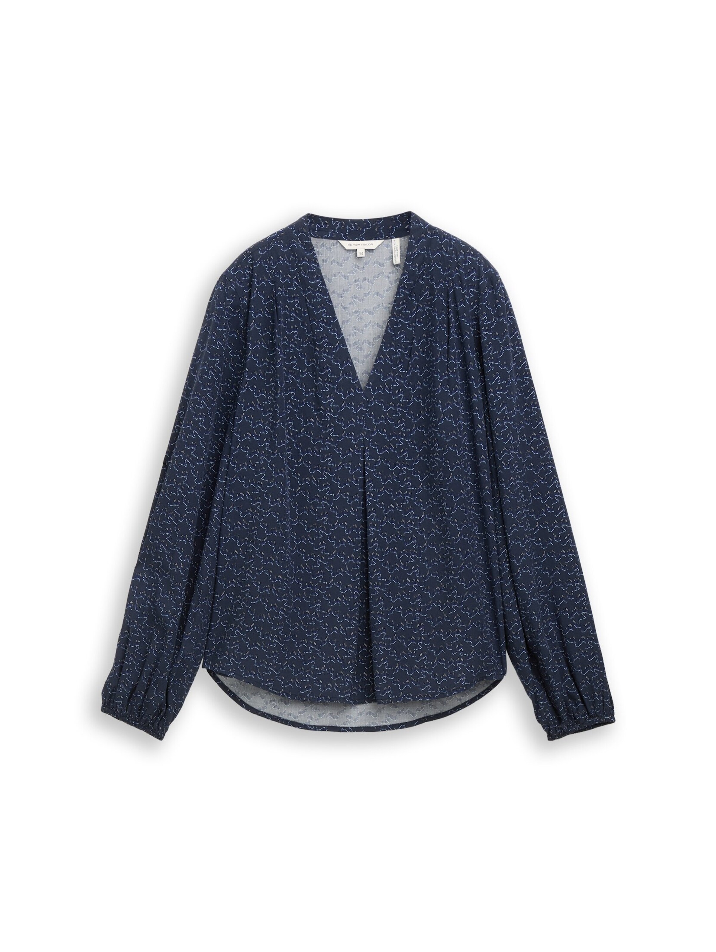 TOM TAILOR Blouse in Blue: front