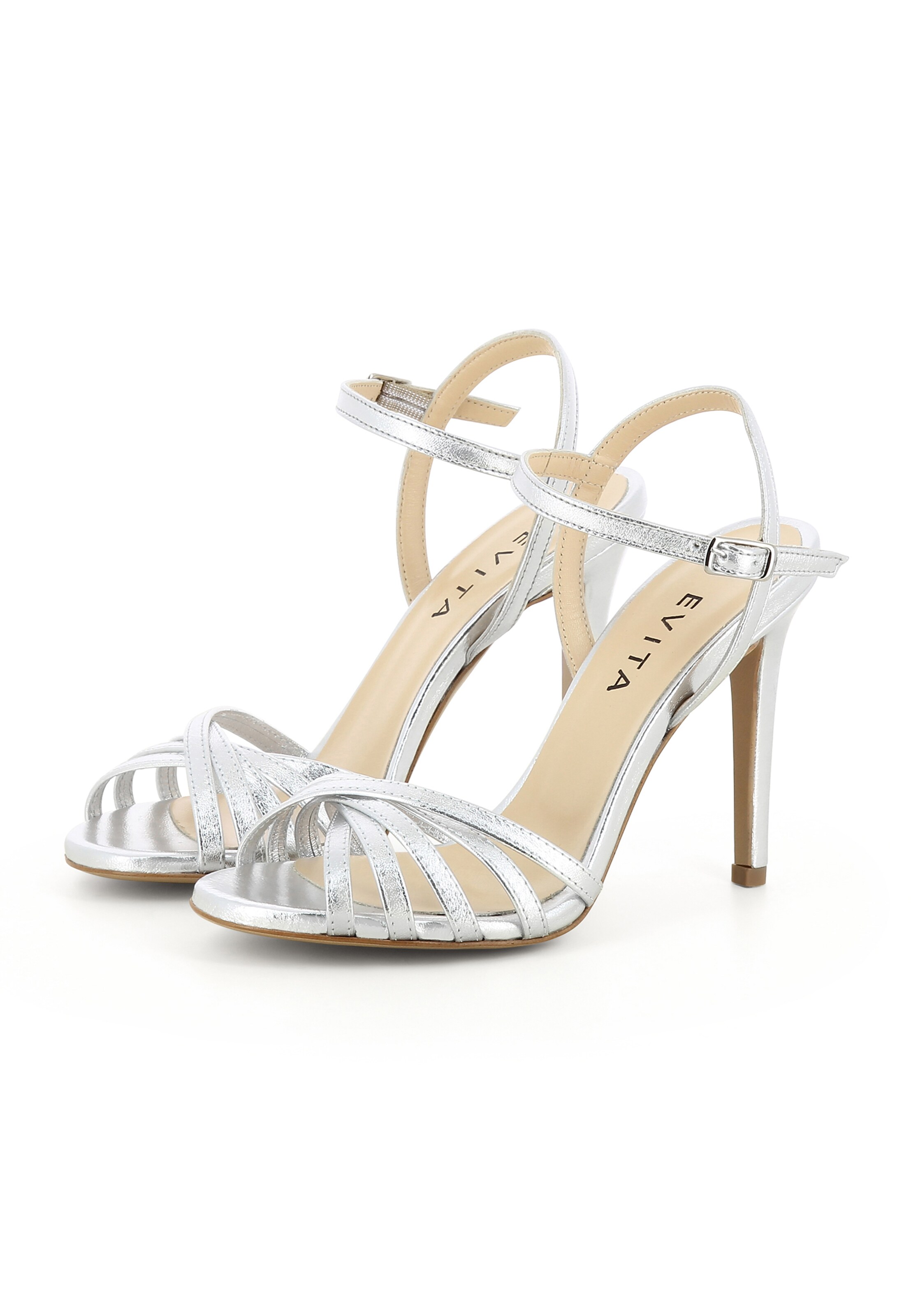 EVITA Sandalette 'EVA' in Silber