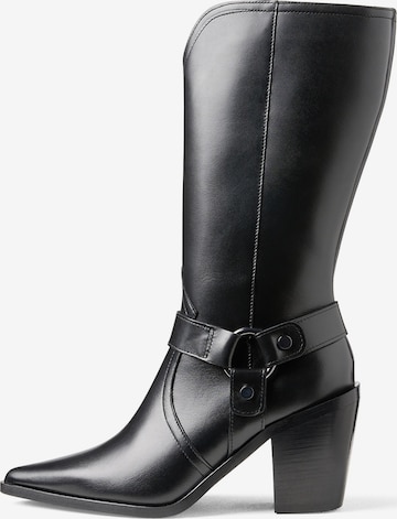 Bottes de cowboy NEWD en noir : devant
