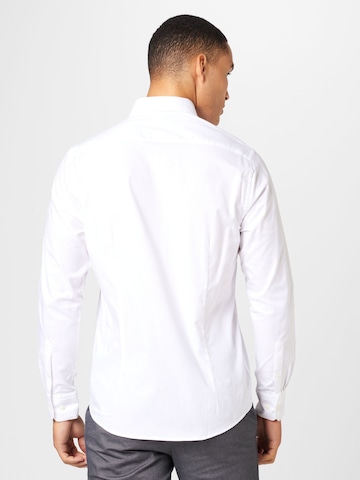 Regular fit Camicia di bugatti in bianco