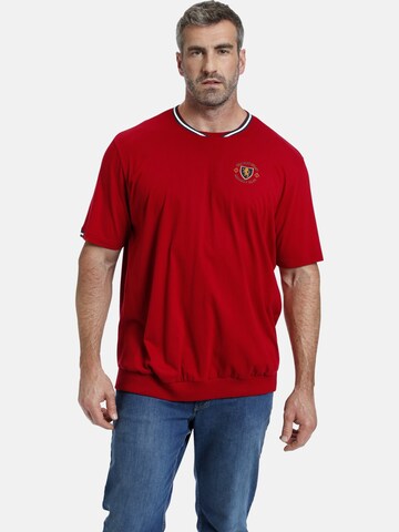 T-Shirt ' Earl Ailbert ' Charles Colby en rouge : devant