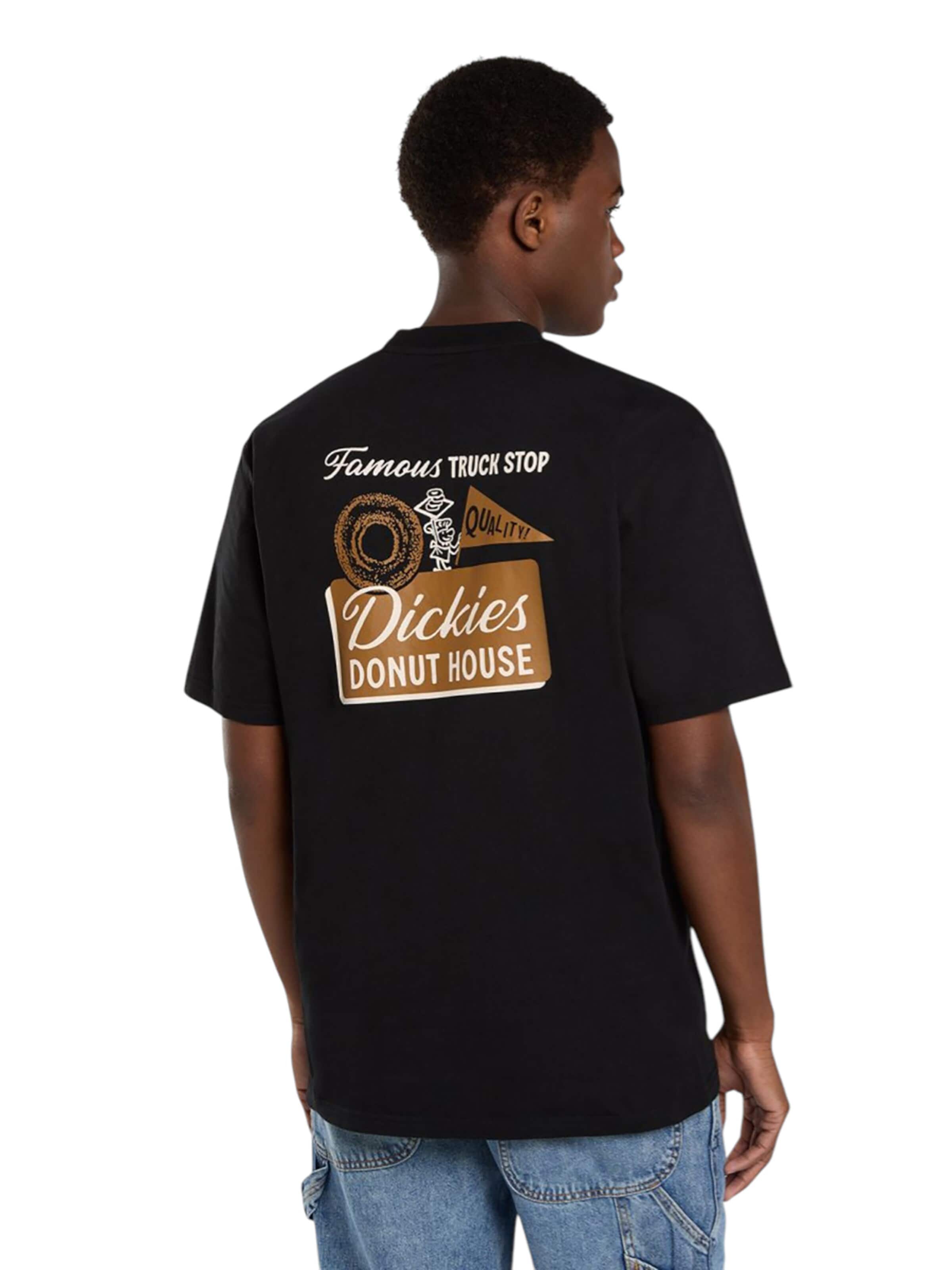 DICKIES Shirt 'Donut House' in Black