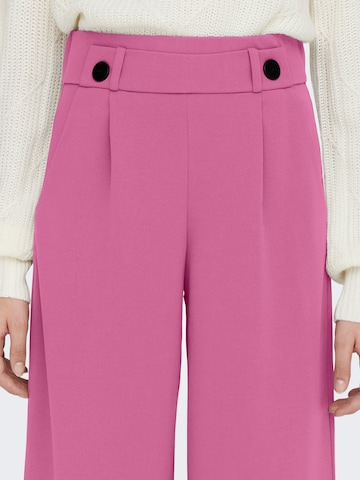 JDY Široke hlačnice Hlače z naborki 'GEGGO' | roza barva