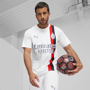 PUMA Functioneel shirt 'AC Milan 23/24' in Wit: voorkant