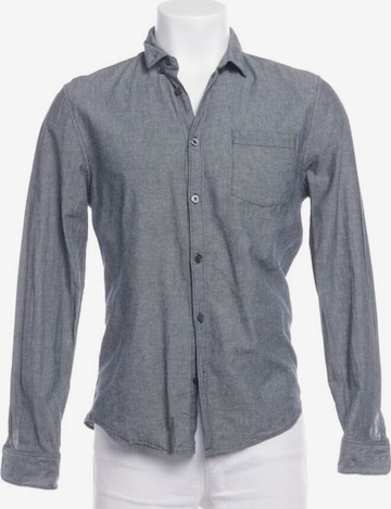 Closed Button Up Shirt in S in Grey: front