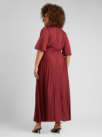 Robe 'Gemma' ABOUT YOU Curvy en rouge