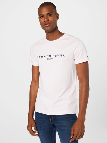 TOMMY HILFIGER Regular fit Shirt in Roze: voorkant