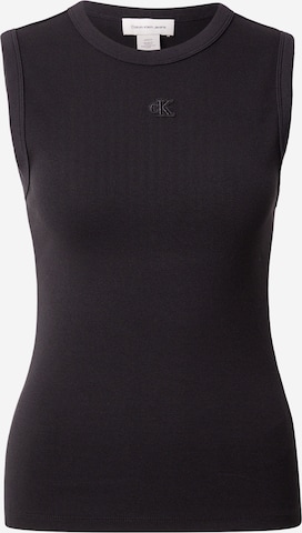 Haut Calvin Klein Jeans en noir : devant
