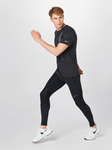 NIKE Regular fit Functioneel shirt in Zwart