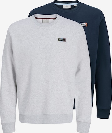 JJ RebelSweater majica 'JREBDRUMMER' - plava boja: prednji dio