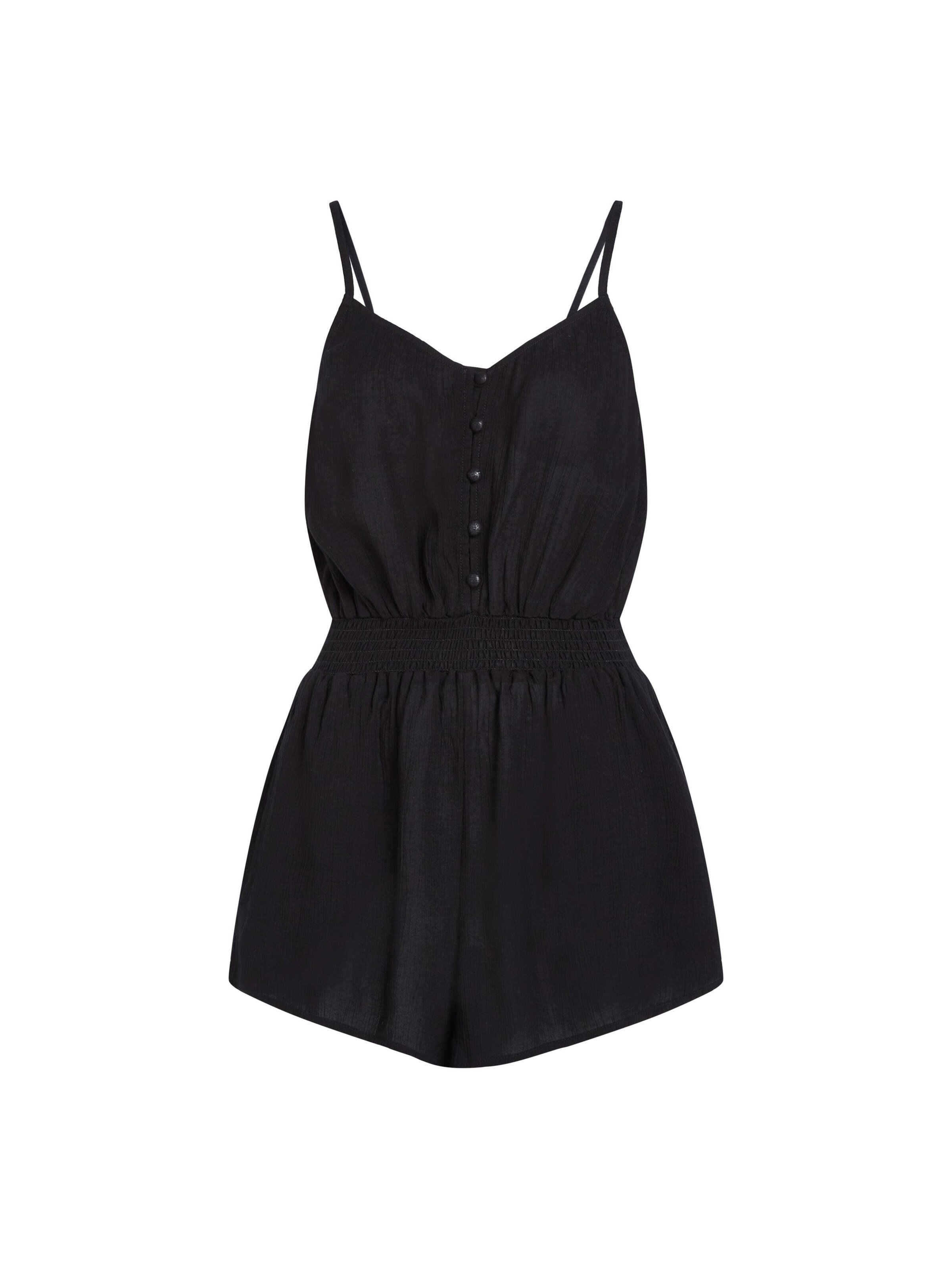 O'NEILLKombinezon - crna boja: prednji dio