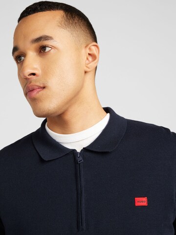 Pull-over 'San Peer-C' HUGO en bleu