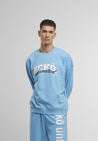 Ecko Unlimited Sweatshirt 'Skyhook' in Blue / Black / White, Item view