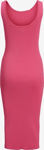 JJXX Pletena obleka 'April' | roza barva