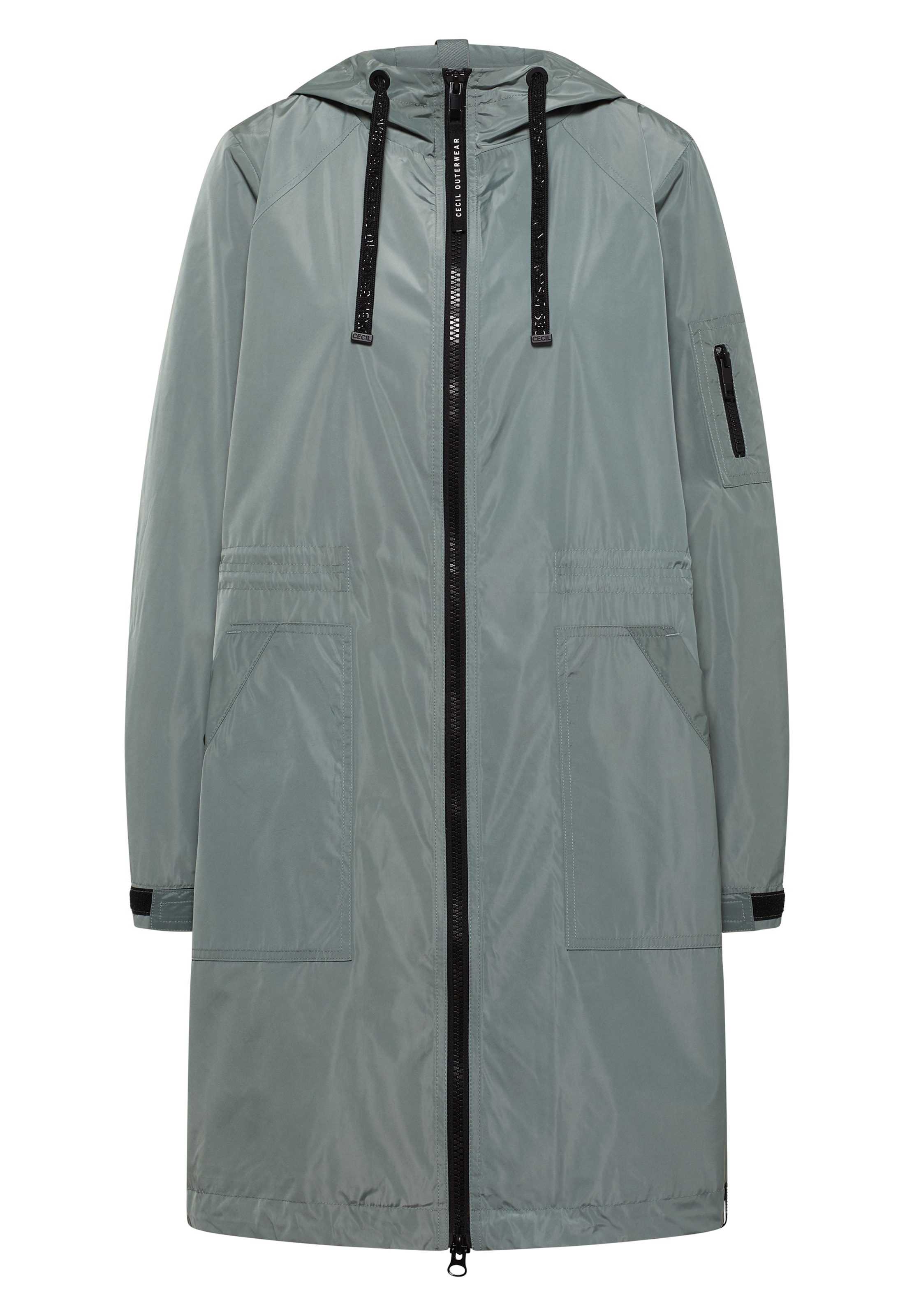 CECIL Mantel in Grün: Vorderseite