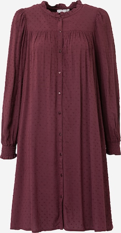 Robe-chemise 'Mindy' Fransa en violet : devant