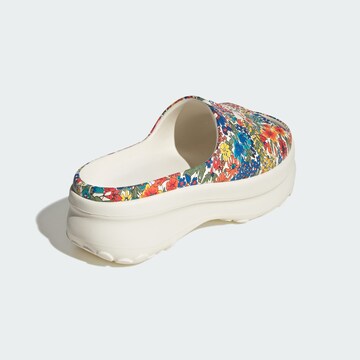 Mule 'Adifom Stan x Liberty London' ADIDAS ORIGINALS en blanc