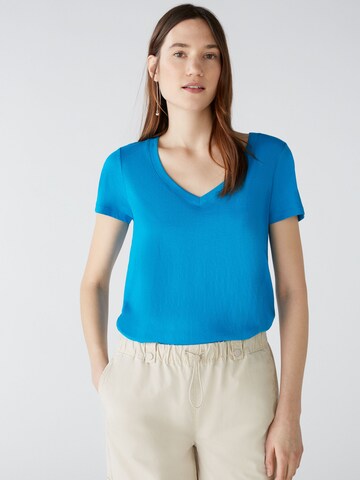 OUI Shirt 'CARLI' in Blue: front