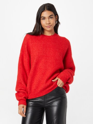 AMERICAN VINTAGE Sweater in Red: front