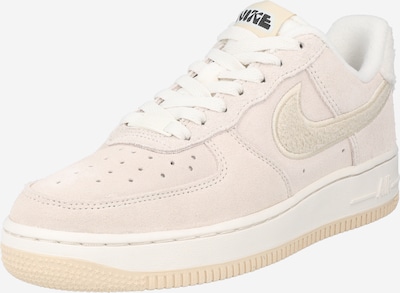 Nike Sportswear Sneakers laag 'Air Force 1' in de kleur Beige / Zwart / Wit, Productweergave