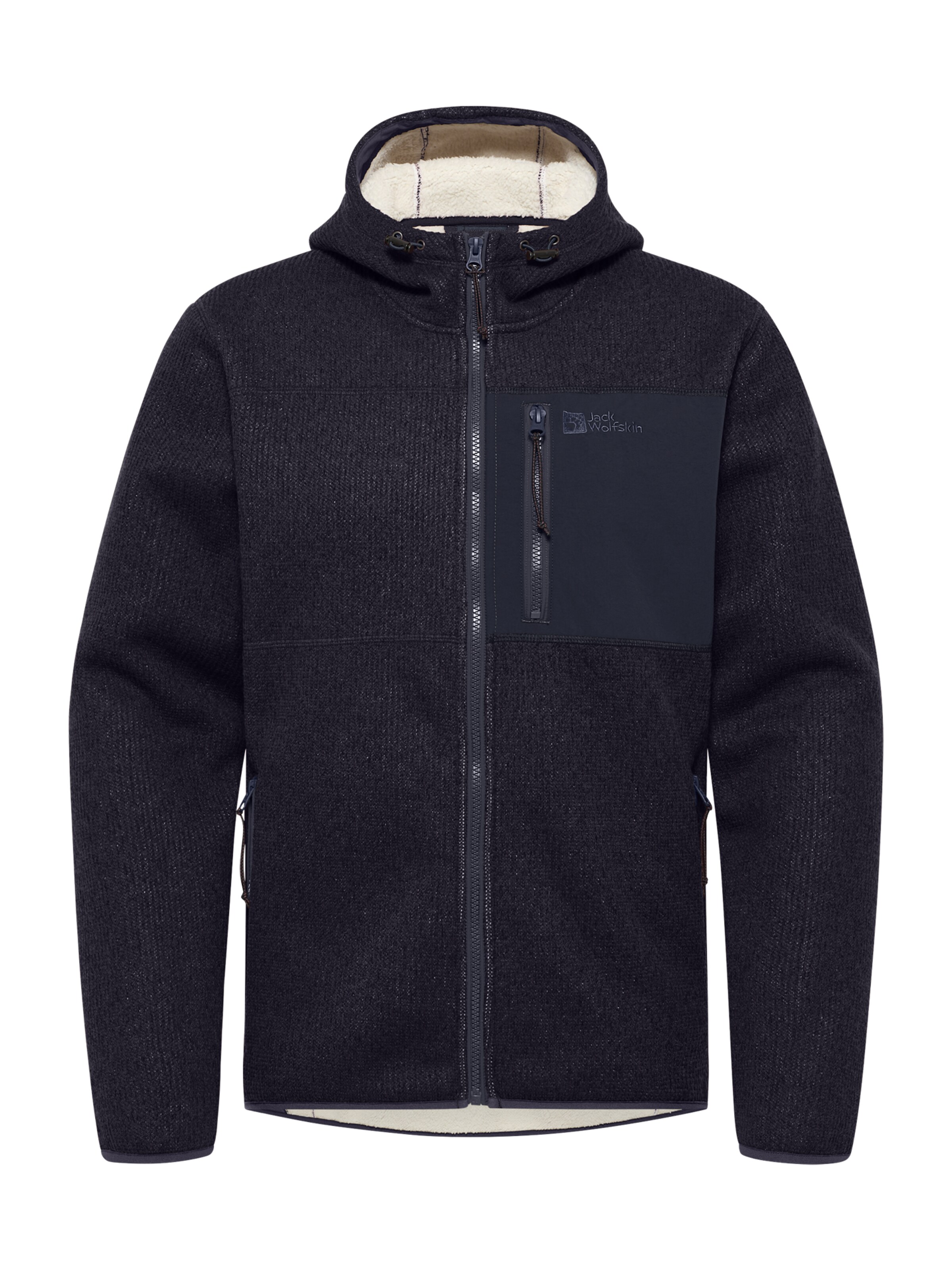 JACK WOLFSKIN Funkcionális dzsekik 'Kaminfeuer' - kék: elől