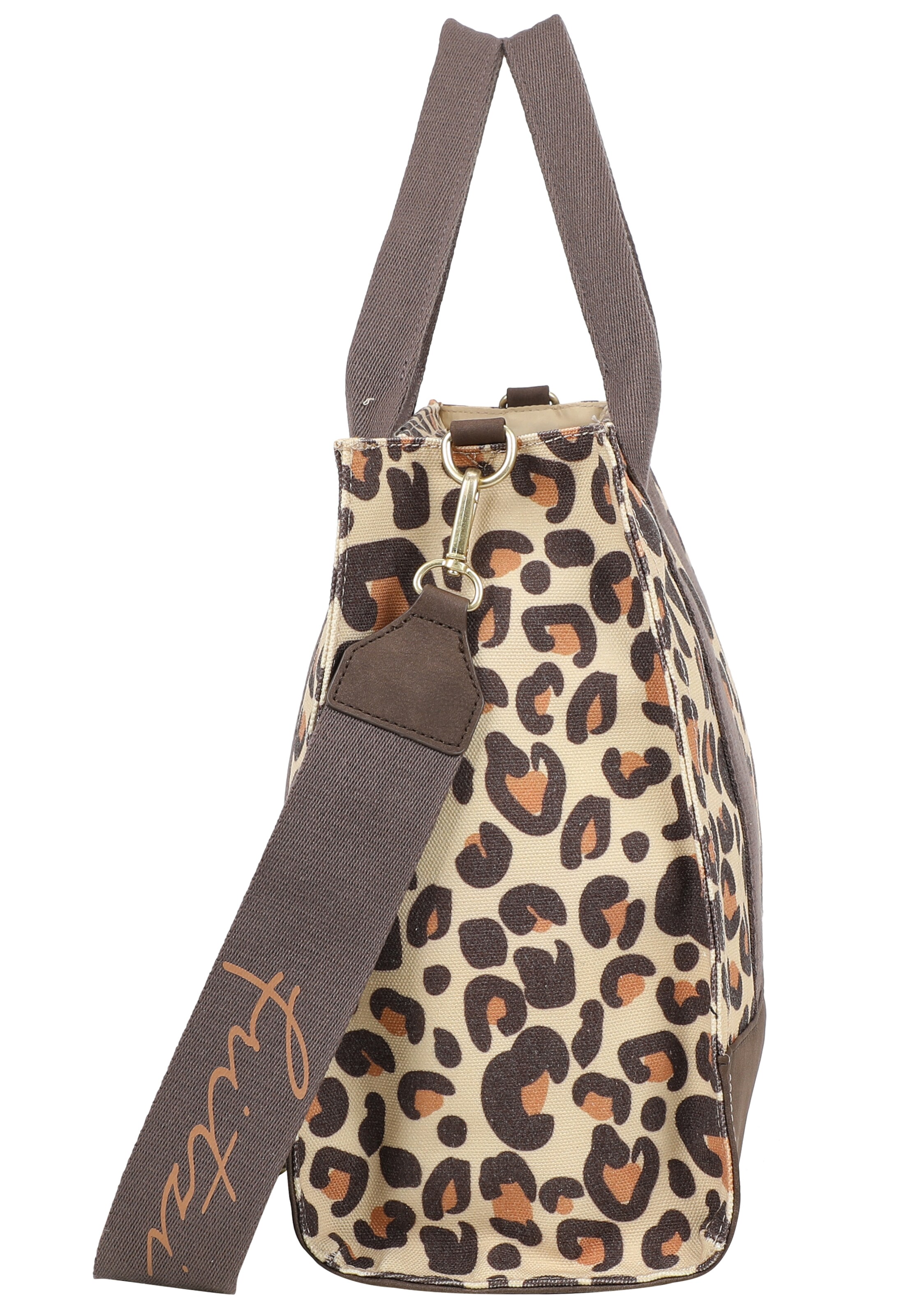 Fritzi aus Preußen Shopper 'Leo Camel' in Beige