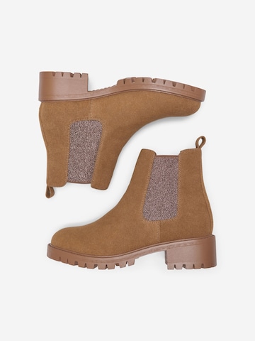 Chelsea Boots 'ONLZoe' ONLY en marron
