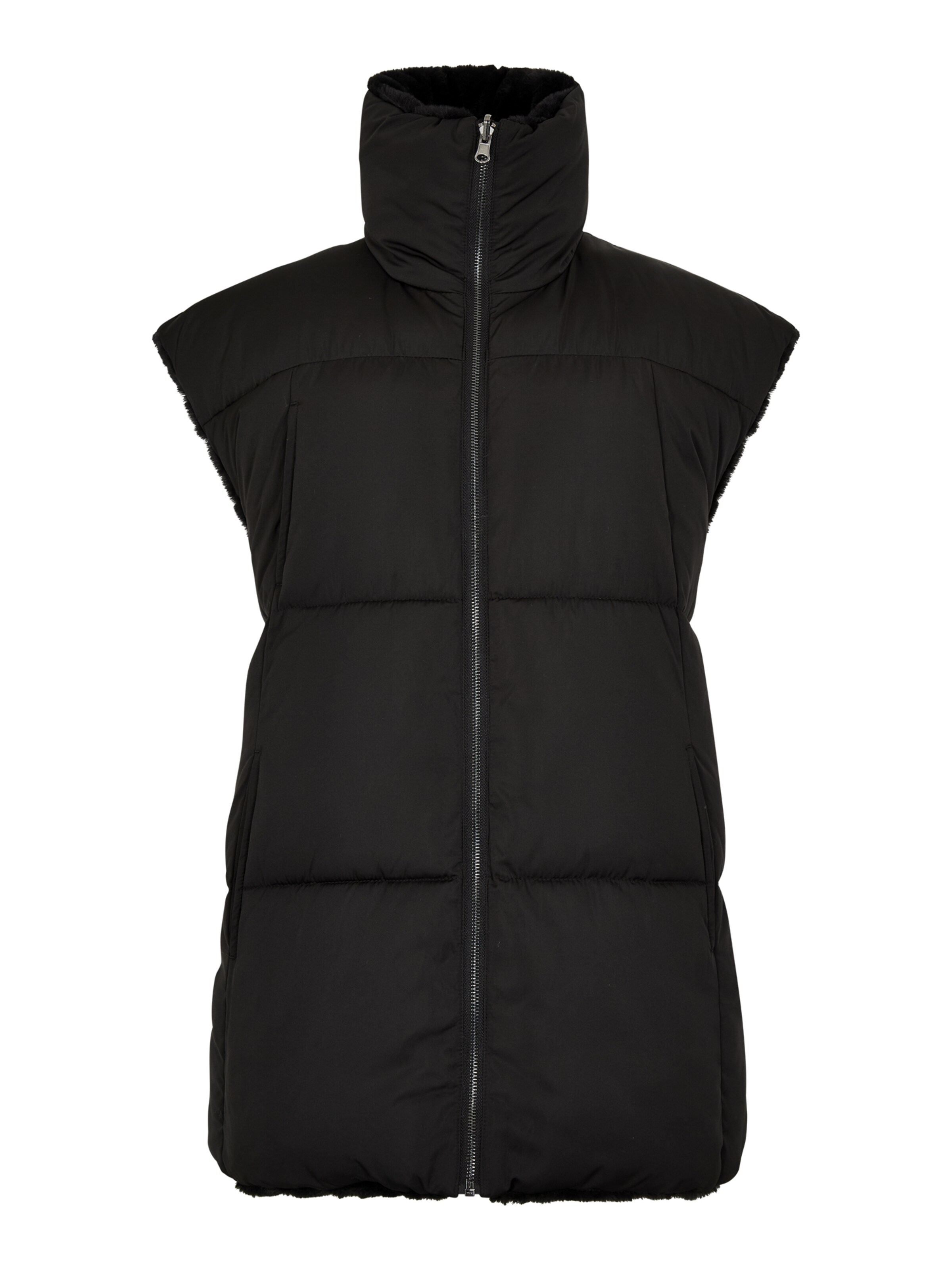 Apricot Bodywarmer in Zwart: voorkant