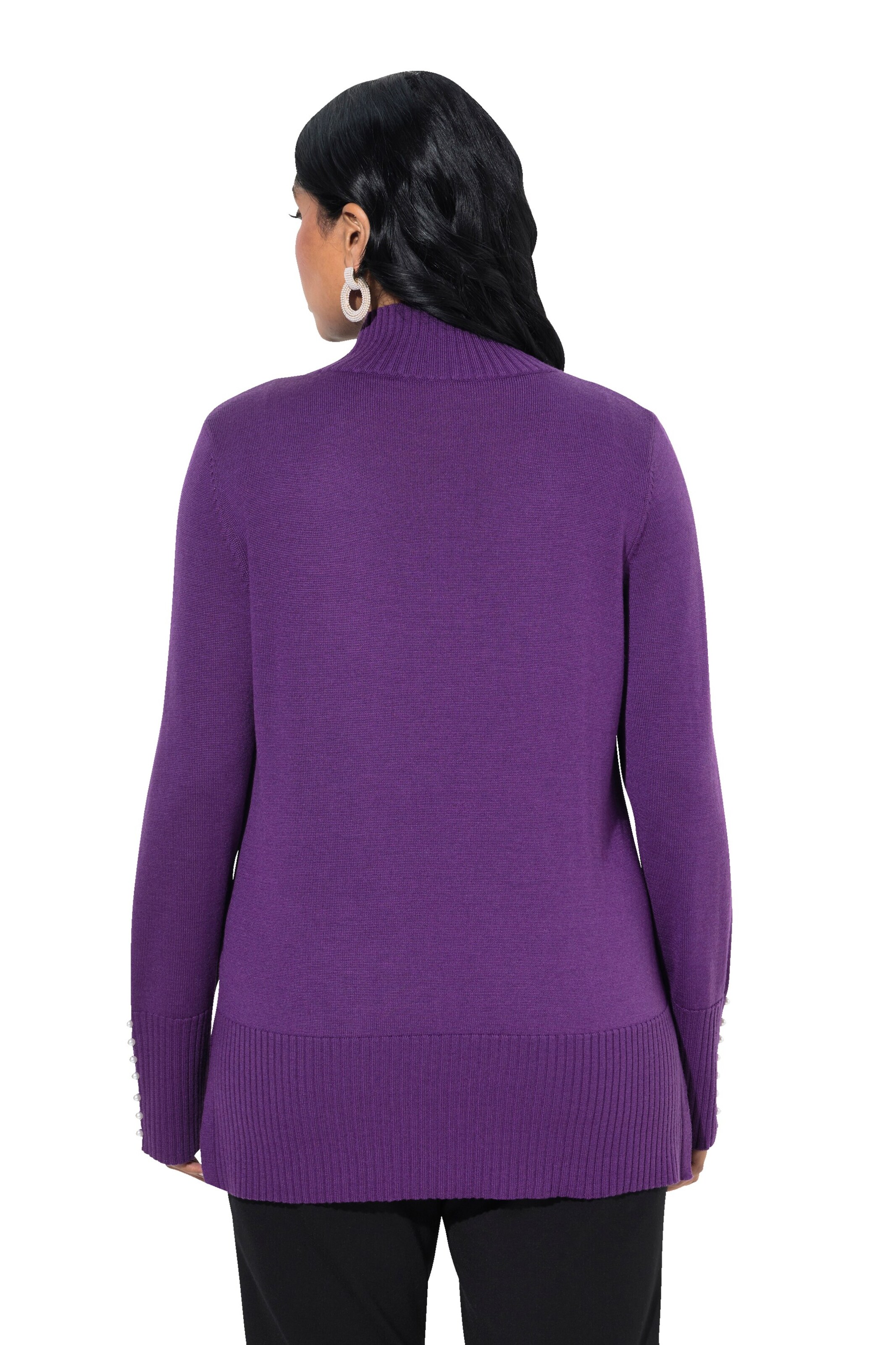 Ulla Popken Pullover in Lila