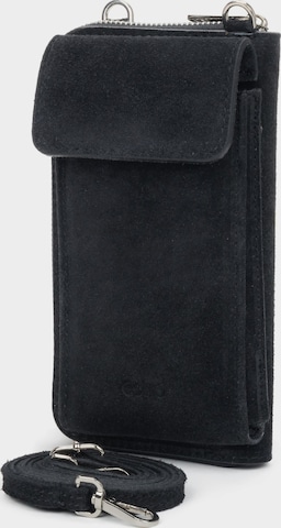 Estro Wallet '1448' in Black: front