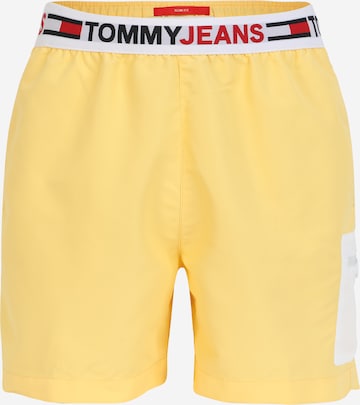 Tommy Hilfiger Underwear Board Shorts in Yellow: front