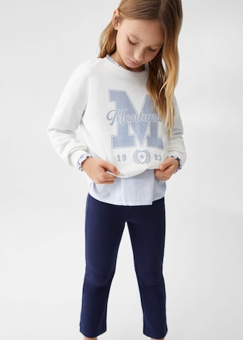 MANGO KIDS Flared Leggings 'Bell' in Blue