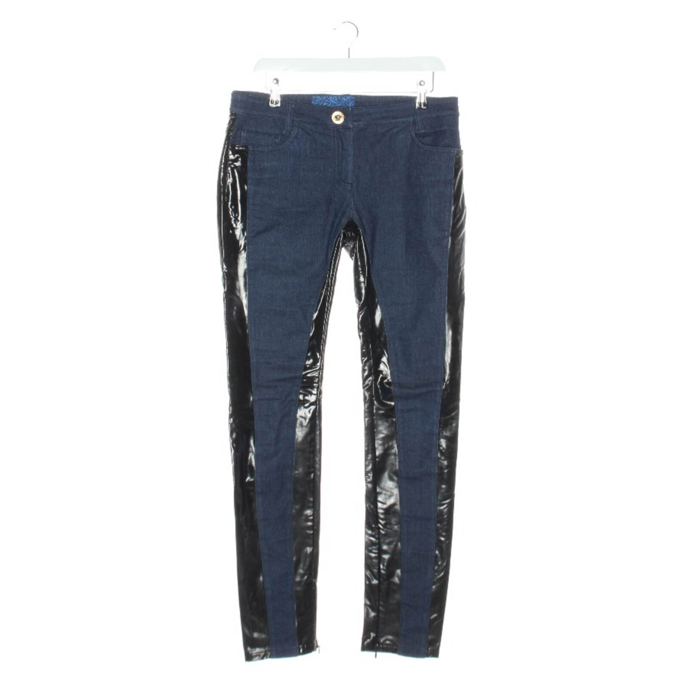 VERSACE Pants in L in Blue: front