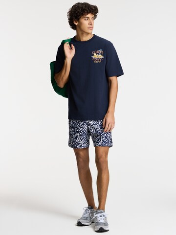 Shiwi Shirt 'Finn Coral Coast' in Blauw