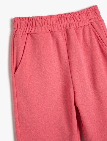 Koton Tapered Broek in Roze