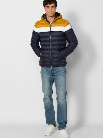 KOROSHI Between-season jacket in Blue