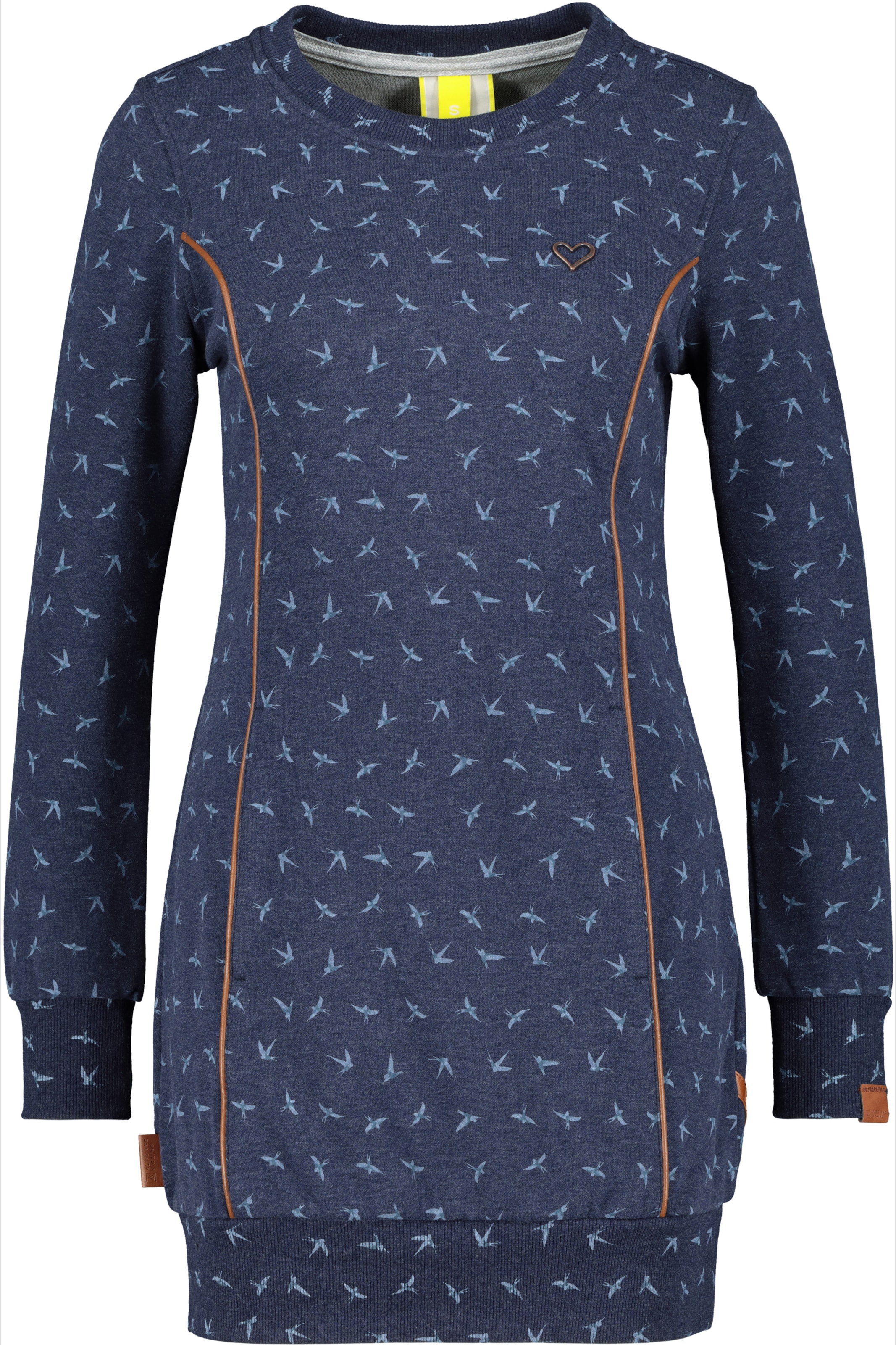 alife & kickin Jurk in Blauw: voorkant