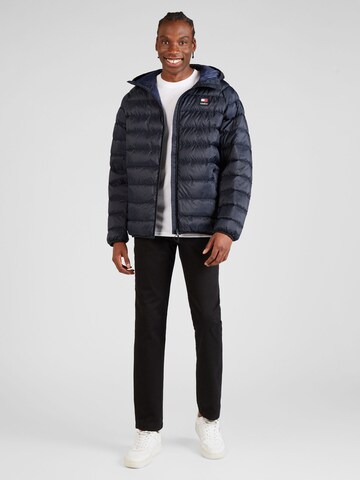 Tommy Jeans Winterjas in Blauw