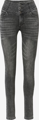 Skinny Jeans di KOROSHI in grigio: frontale