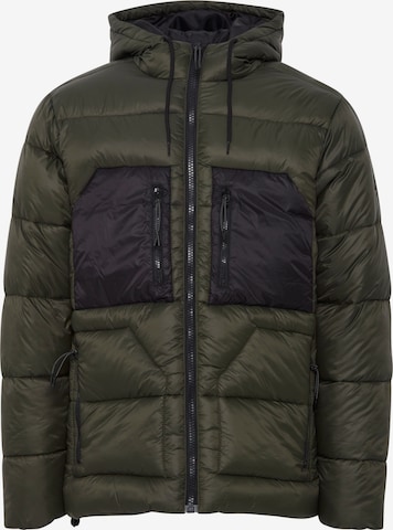 BLEND Functionele jas in Groen: voorkant