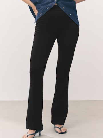 Next Flared Jeggings i sort: forside