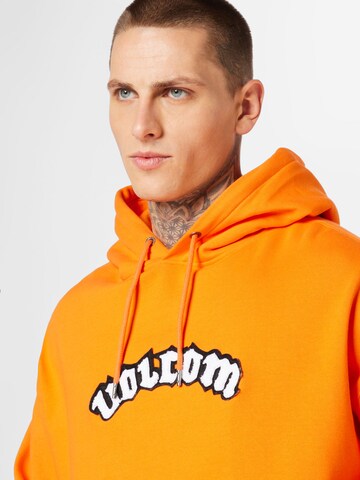 Volcom Sweatshirt 'OBTIC' in Orange