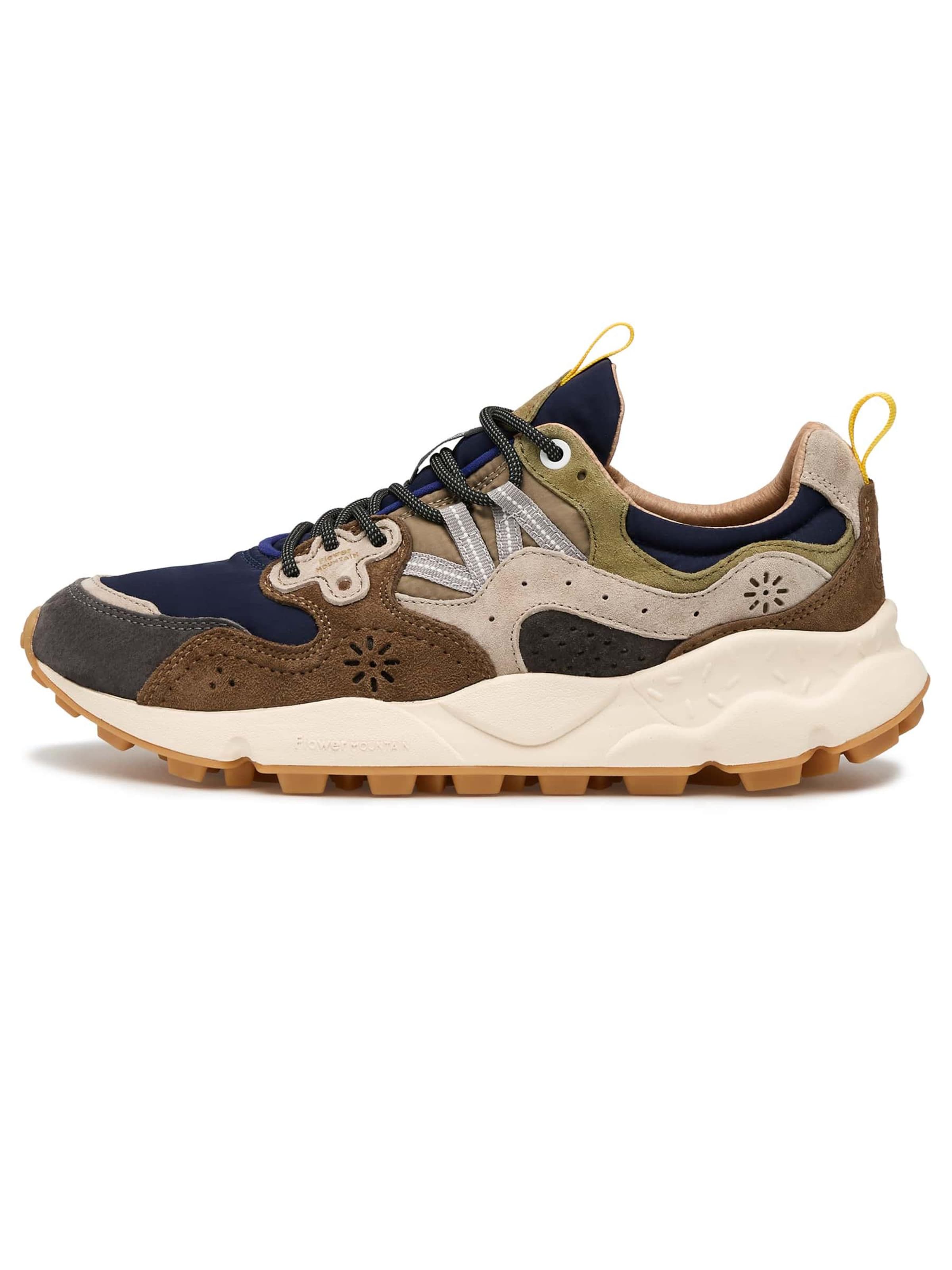 Flower Mountain Platform trainers 'YAMANO 3 MAN' in Grey: front