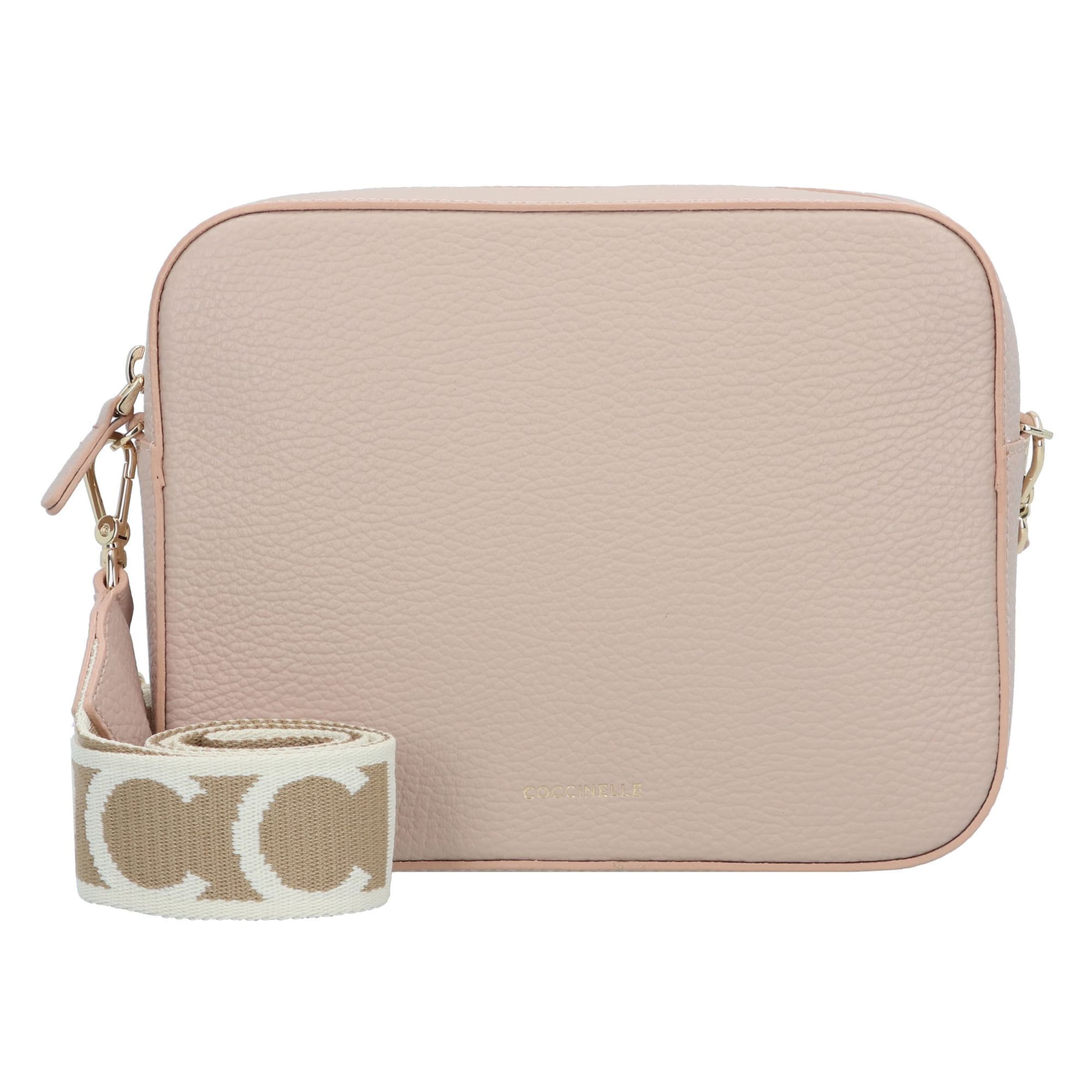 Coccinelle Crossbody Bag 'Tebe' in Pink: front