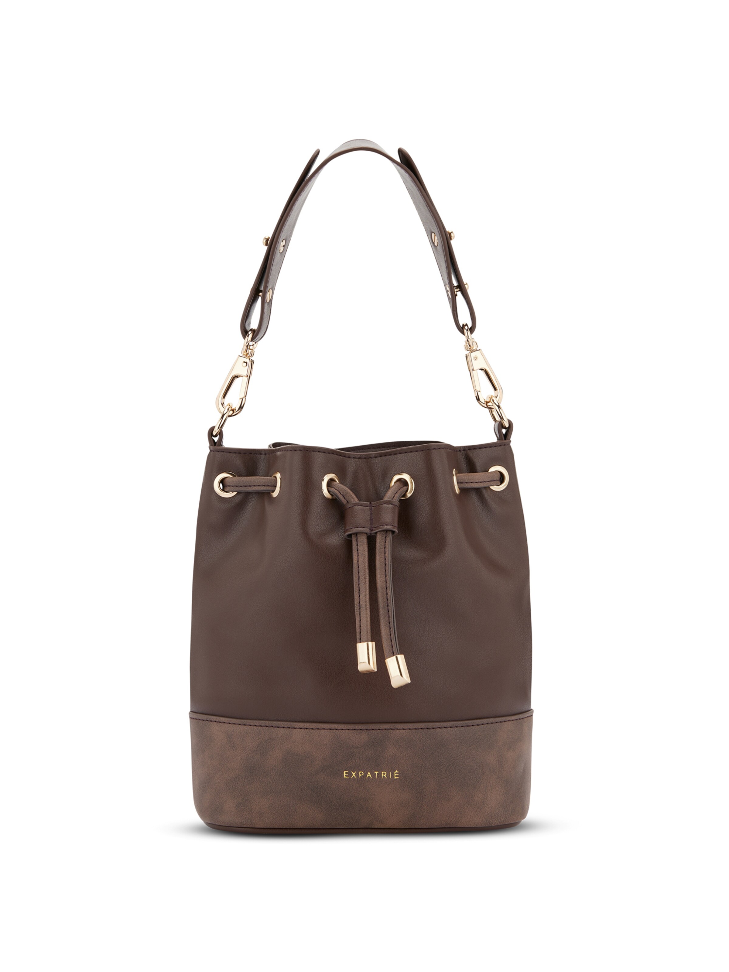 Expatrié Сумка через плечо 'Sarah Small' в Коричневый: спереди