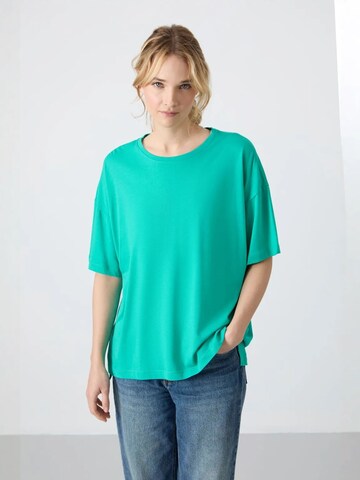 Tommy Life Shirt in Groen: voorkant