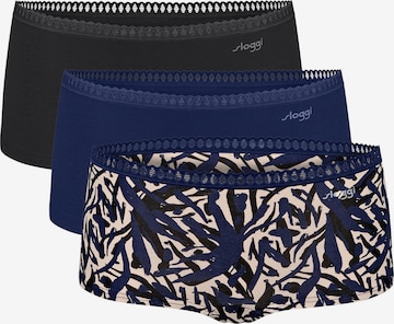 SLOGGI Panty ' Blue GO Crush ' in Beige: front