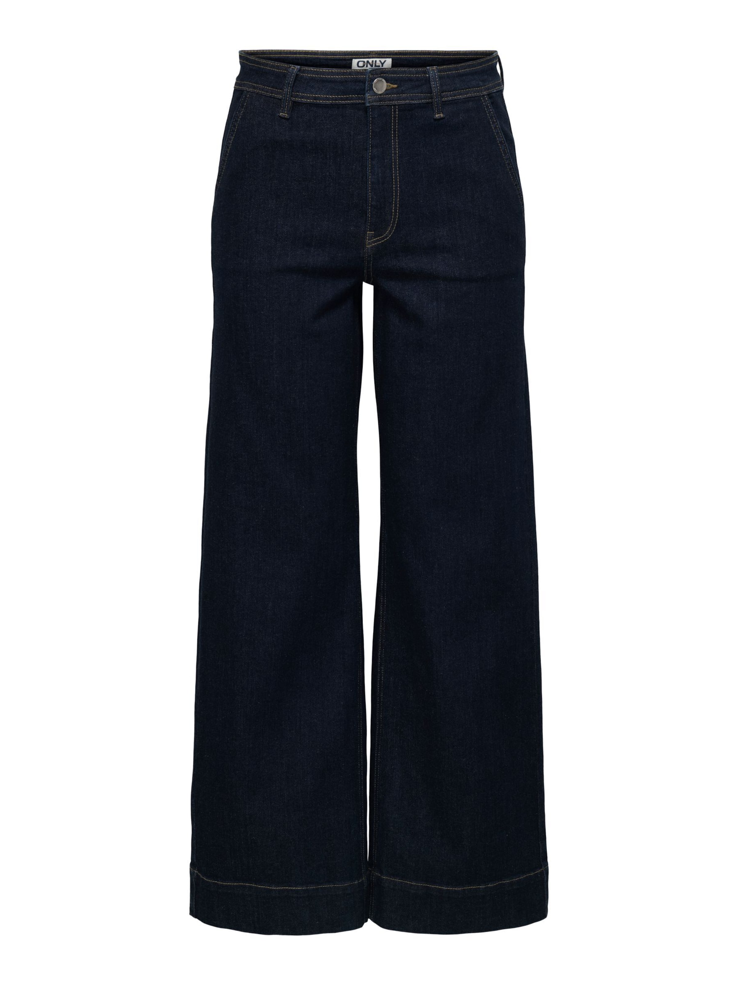 Wide leg Jeans 'ONLMadison' di ONLY in blu: frontale