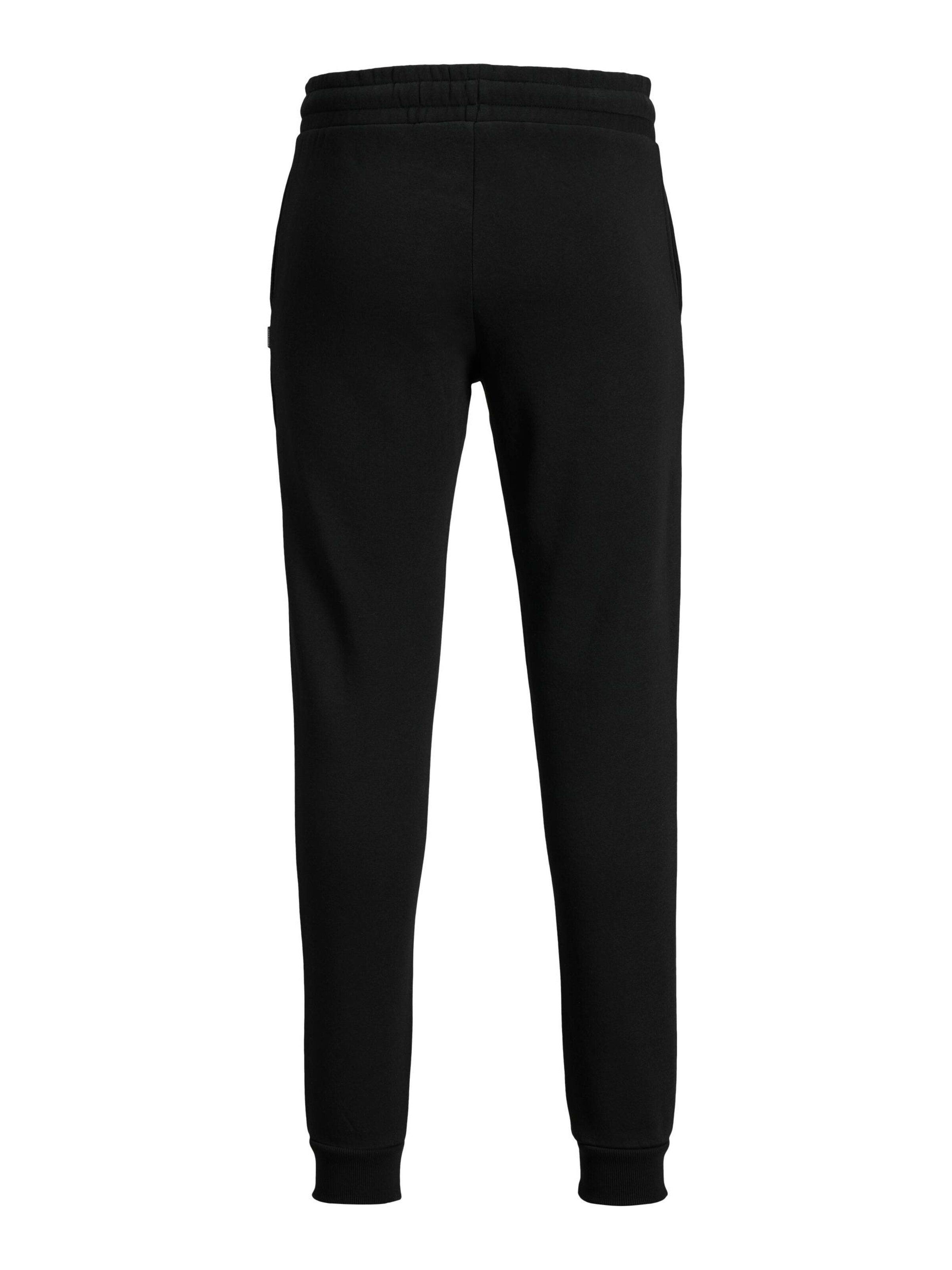 JACK & JONES Tapered Pants 'Gordon Star' in Black